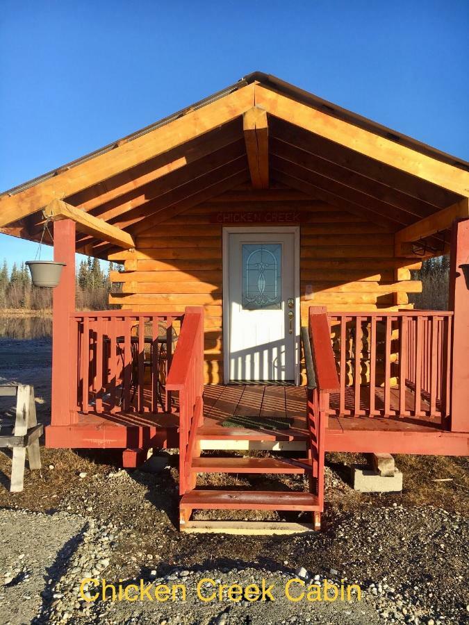 Alaska Log Cabins On The Pond Clear Creek Park Esterno foto