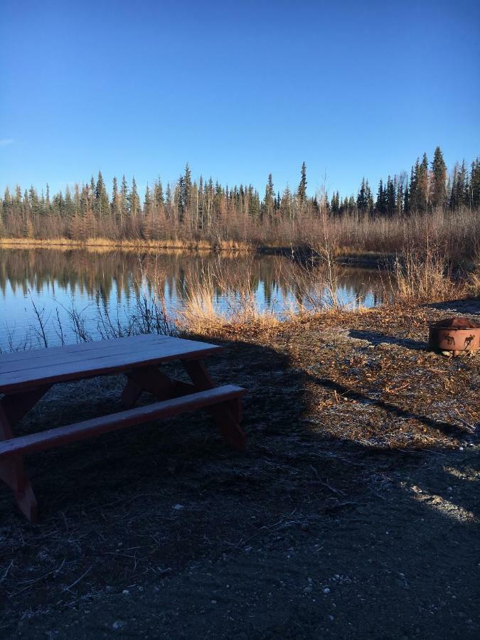 Alaska Log Cabins On The Pond Clear Creek Park Esterno foto